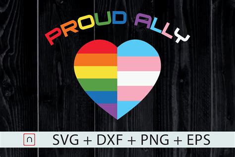 Download Free Proud ally svg,LGBTQ svg,LGBTQ colorful for Cricut Machine